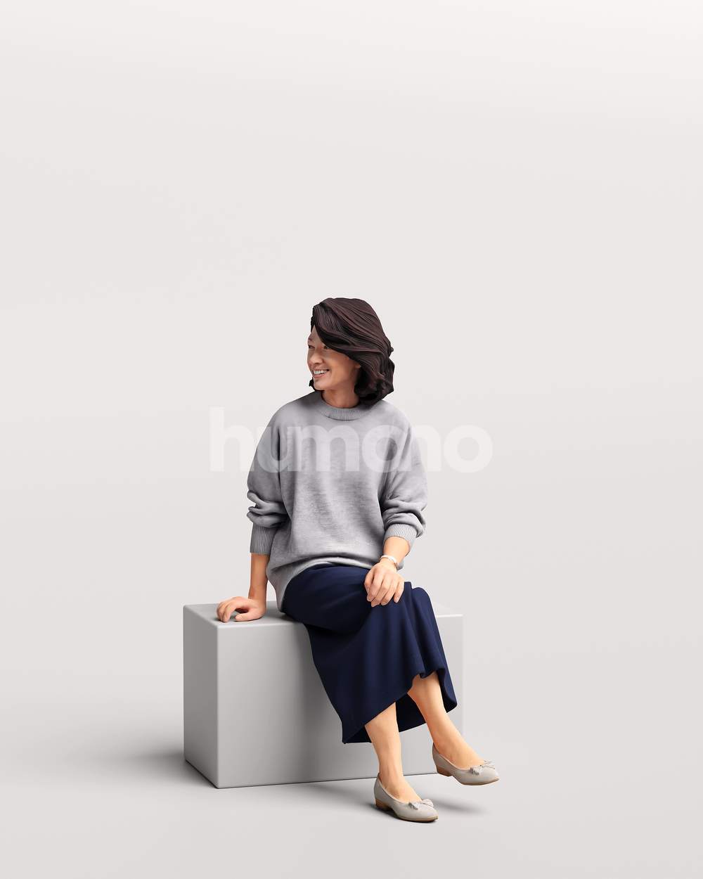 Posed 2716-005 Woman
