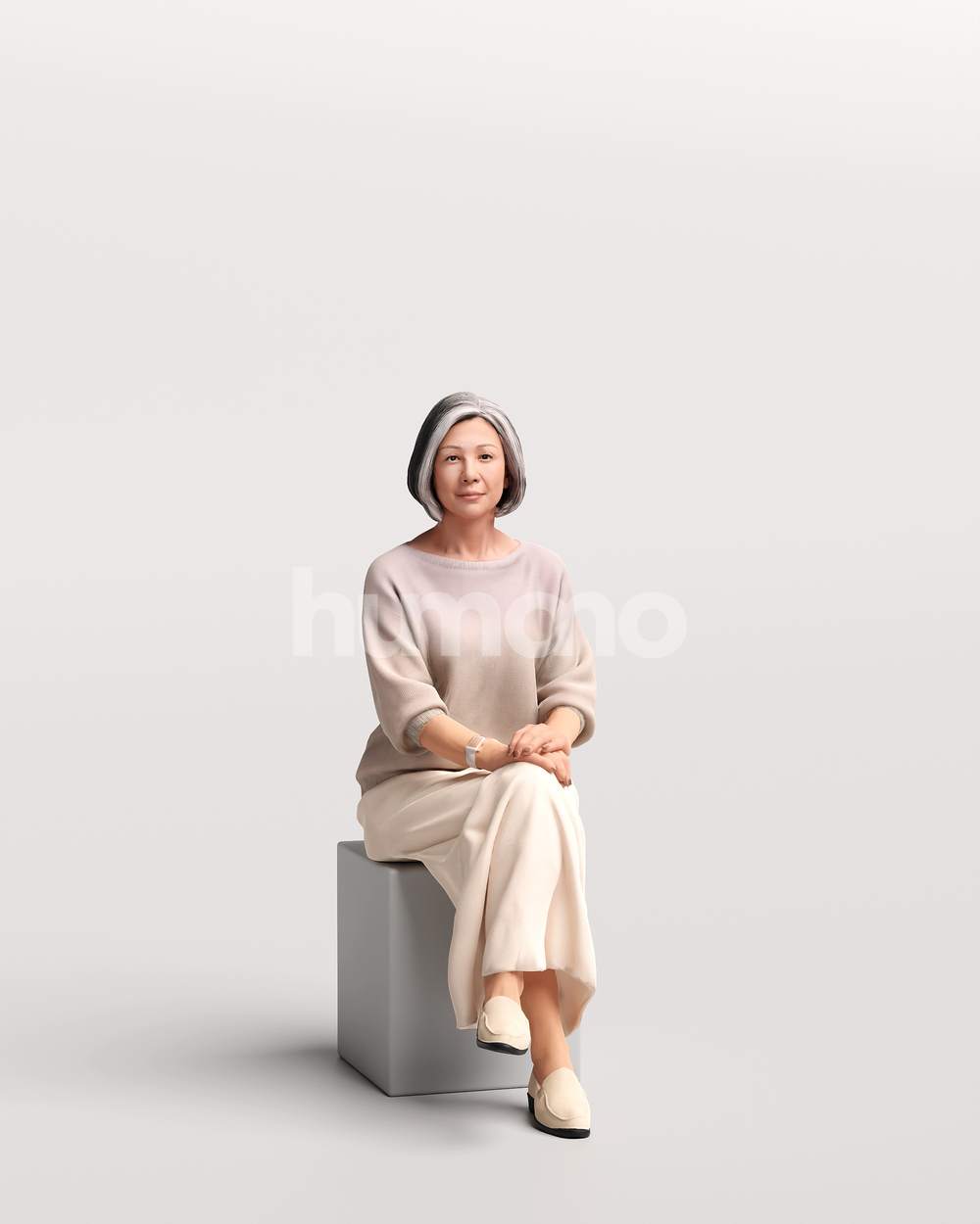 Posed 2716-006 Woman