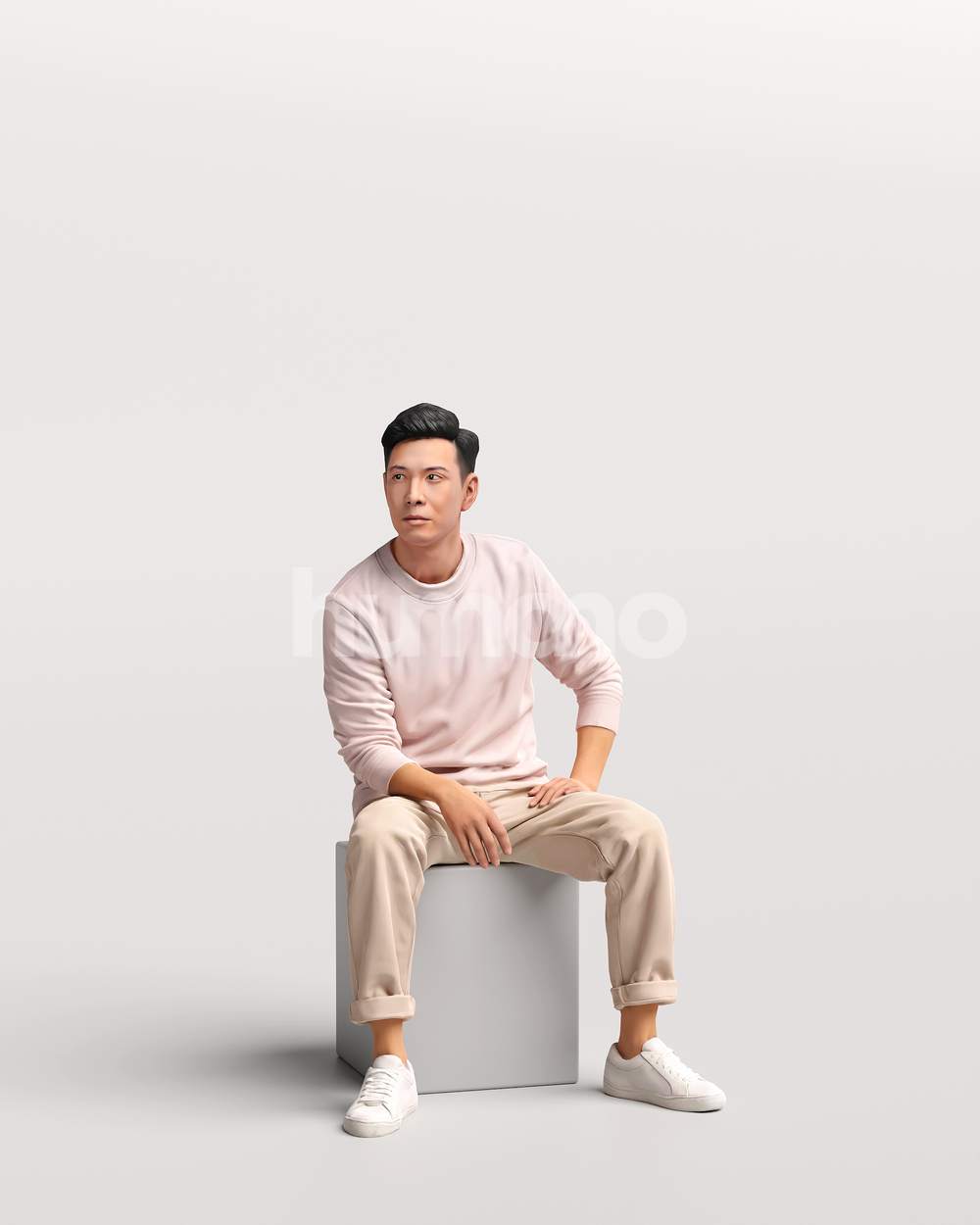 Posed 2716-007 Man