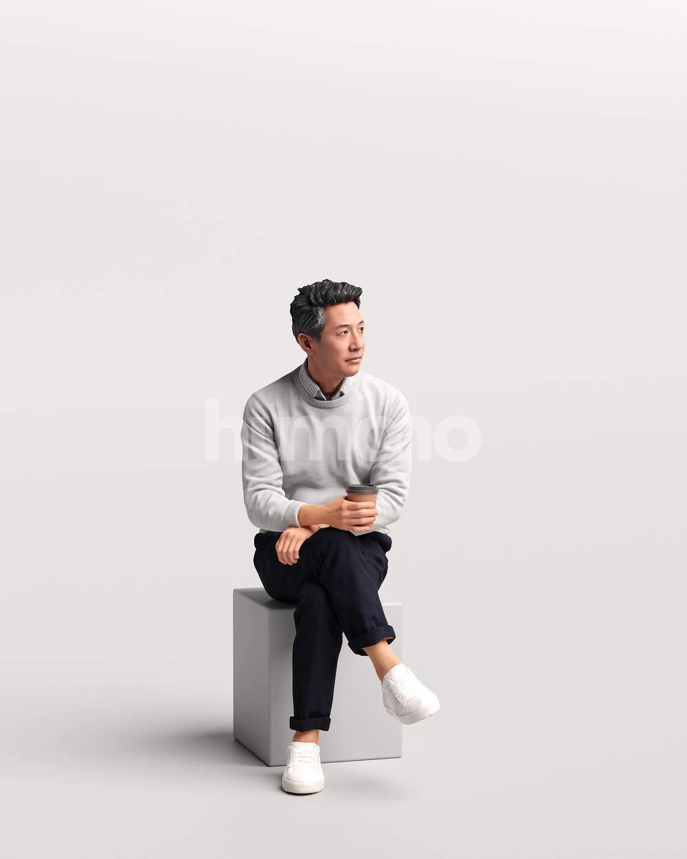 Posed 2716-012 Man